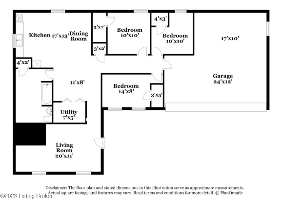 1618 30th St, Louisville, Kentucky 40211, 3 Bedrooms Bedrooms, 5 Rooms Rooms,1 BathroomBathrooms,Rental,For Rent,30th,1628228