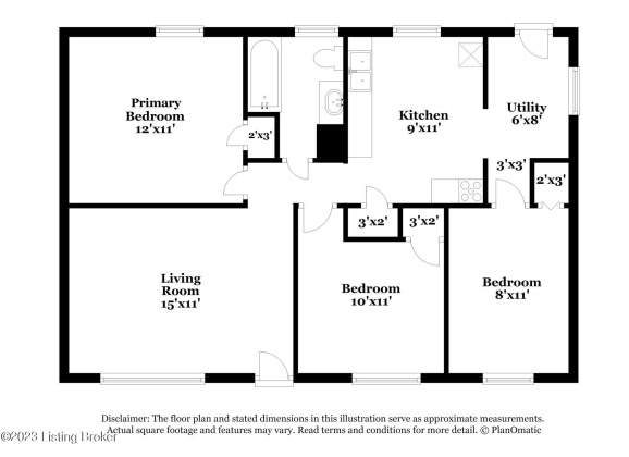 315 Louis Coleman Jr Dr, Louisville, Kentucky 40212, 3 Bedrooms Bedrooms, 6 Rooms Rooms,1 BathroomBathrooms,Rental,For Rent,Louis Coleman Jr,1629649