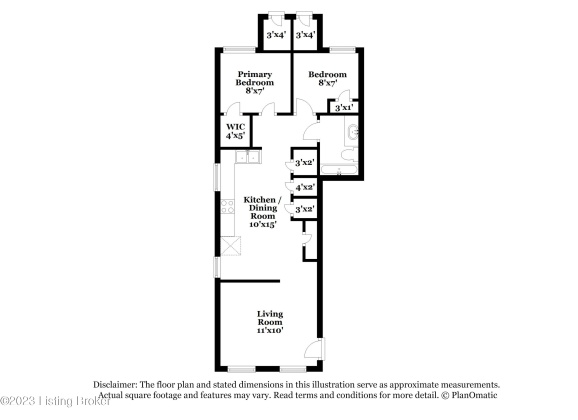 2724 Garland Ave, Louisville, Kentucky 40211, 2 Bedrooms Bedrooms, 4 Rooms Rooms,1 BathroomBathrooms,Rental,For Rent,Garland,1639183