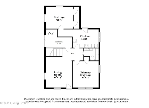 3606 Muhammad Ali Blvd, Louisville, Kentucky 40212, 3 Bedrooms Bedrooms, 5 Rooms Rooms,1 BathroomBathrooms,Rental,For Rent,Muhammad Ali,1639595