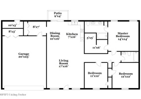 9829 Valley Farms Blvd, Louisville, Kentucky 40272, 3 Bedrooms Bedrooms, 5 Rooms Rooms,2 BathroomsBathrooms,Rental,For Rent,Valley Farms,1645903