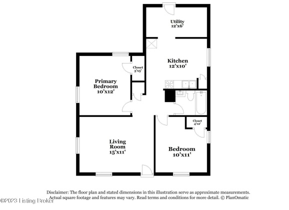 437 43rd St, Louisville, Kentucky 40212, 2 Bedrooms Bedrooms, 4 Rooms Rooms,1 BathroomBathrooms,Rental,For Rent,43rd,1645961