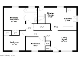 7415 Hallmark Dr, Louisville, Kentucky 40258, 3 Bedrooms Bedrooms, 6 Rooms Rooms,1 BathroomBathrooms,Rental,For Rent,Hallmark,1645977