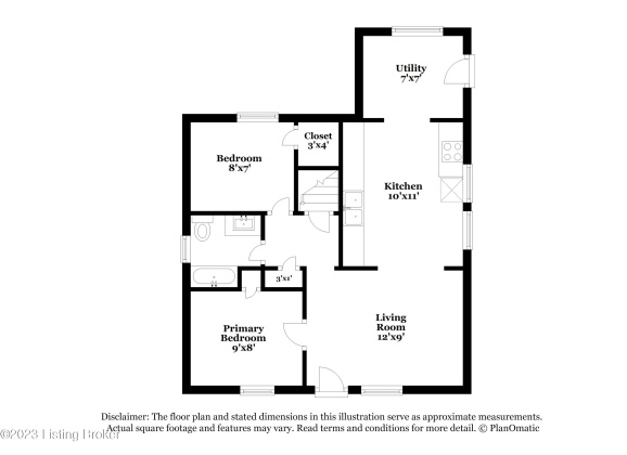 4226 Grand Ave, Louisville, Kentucky 40211, 2 Bedrooms Bedrooms, 5 Rooms Rooms,1 BathroomBathrooms,Rental,For Rent,Grand,1646208