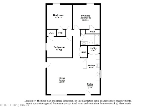 2517 Main St, Louisville, Kentucky 40212, 3 Bedrooms Bedrooms, 5 Rooms Rooms,1 BathroomBathrooms,Rental,For Rent,Main,1647127