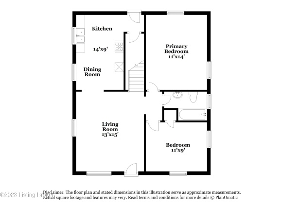 2808 Conestoga Ave, Louisville, Kentucky 40210, 2 Bedrooms Bedrooms, 5 Rooms Rooms,1 BathroomBathrooms,Rental,For Rent,Conestoga,1648079