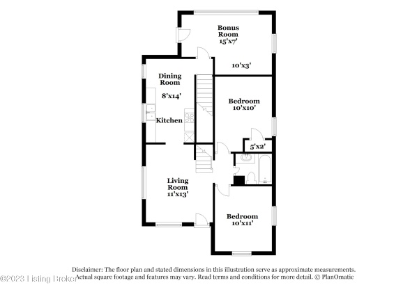 1207 Bicknell Ave, Louisville, Kentucky 40215, 2 Bedrooms Bedrooms, 5 Rooms Rooms,1 BathroomBathrooms,Rental,For Rent,Bicknell,1649404