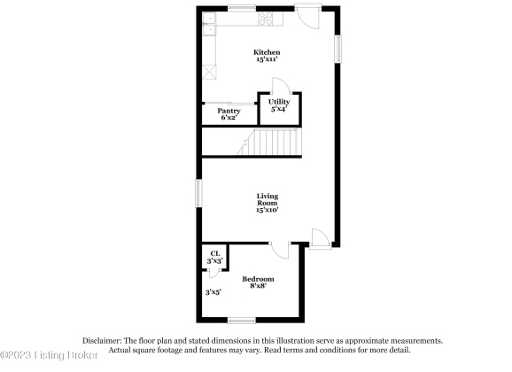 2816 Muhammad Ali Blvd, Louisville, Kentucky 40212, 3 Bedrooms Bedrooms, 5 Rooms Rooms,1 BathroomBathrooms,Rental,For Rent,Muhammad Ali,1649862