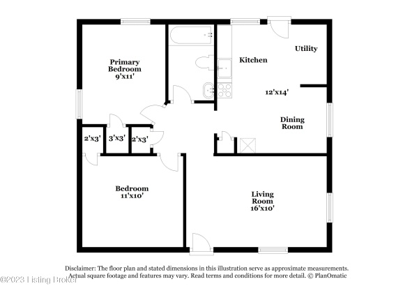 3002 Penway Ave, Louisville, Kentucky 40210, 2 Bedrooms Bedrooms, 4 Rooms Rooms,1 BathroomBathrooms,Rental,For Rent,Penway,1651725