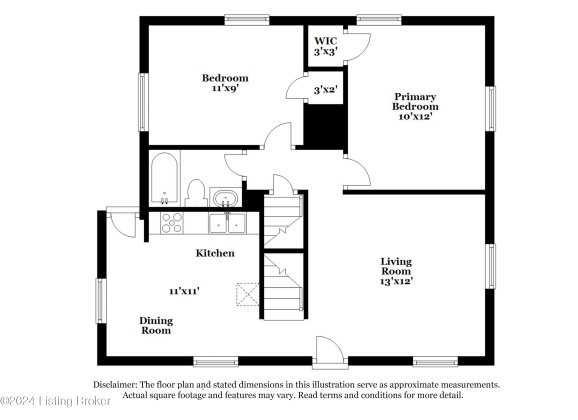 3325 Penway Ave, Louisville, Kentucky 40211, 2 Bedrooms Bedrooms, 5 Rooms Rooms,1 BathroomBathrooms,Rental,For Rent,Penway,1654295