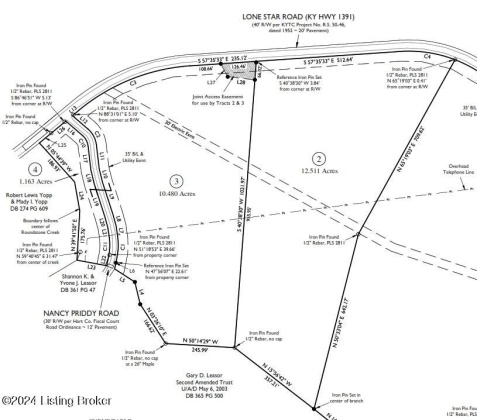 Tract 2 Lone Star Road, Upton, Kentucky 42784, ,Land,For Sale,Lone Star Road,1654385